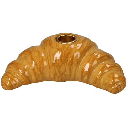 Подсвечник "Croissant", полирезина, коричневый