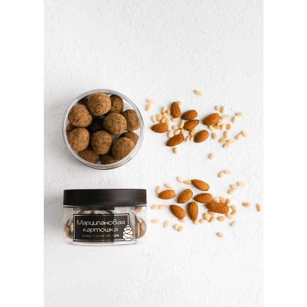 Конфеты "Сибирский кедр", кедровая картошка, 160 гр. - 3