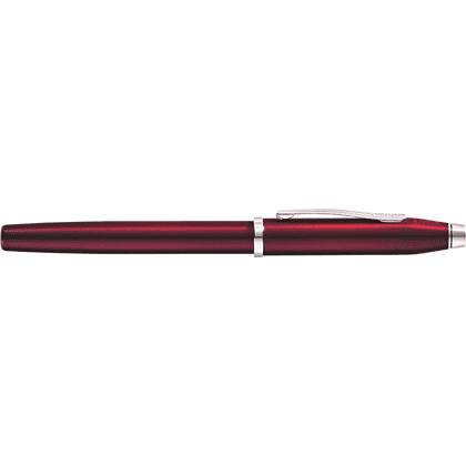 Ручка перьевая F "Century II Translucent Plum Lacquer", металл, красный, черный - 2