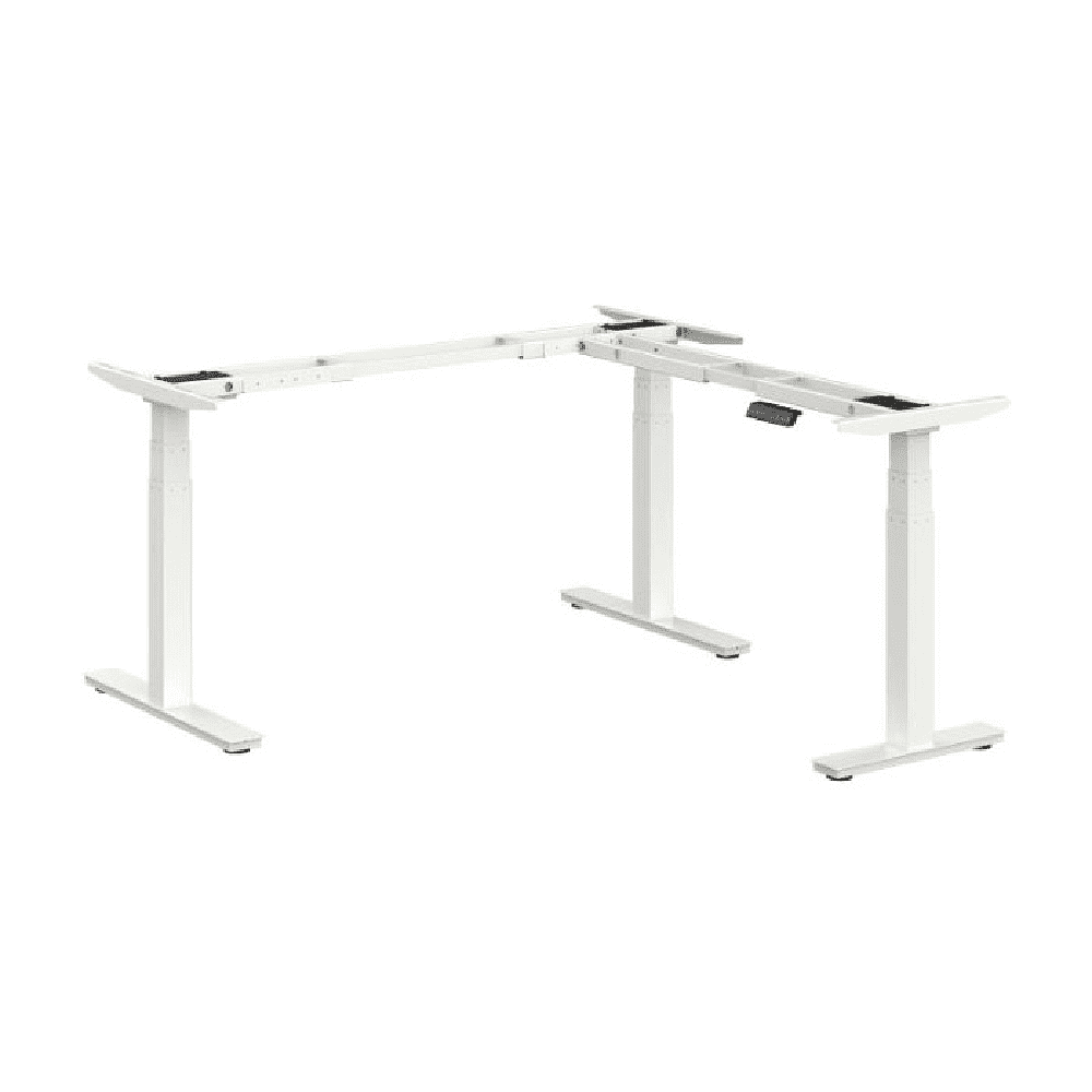 Каркас стола с электроприводом трехмоторный AOKE, Well Desk Wing, белый (AK3YJYT-ZF3.90.WH)