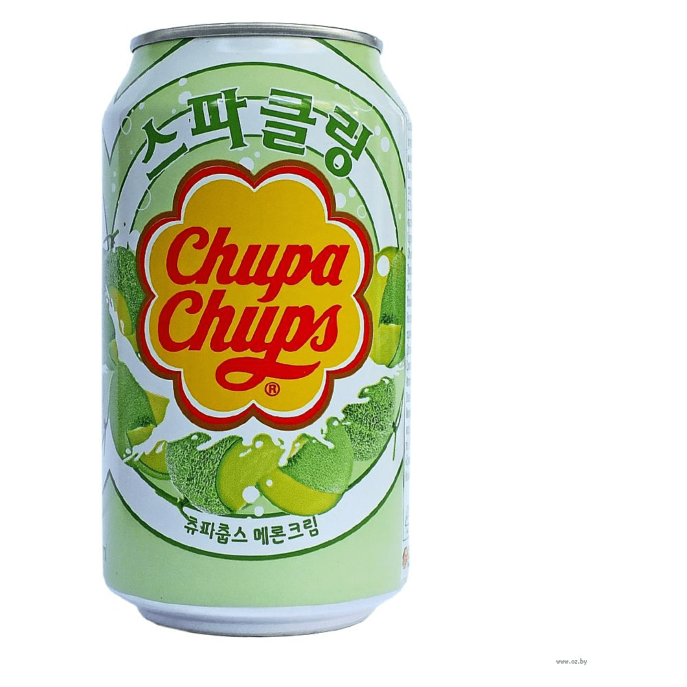 Напиток "Chupa Chups Sparkling", вкус дыни, 345 мл