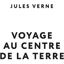 Книга на французском языке "Voyage au centre de la Terre", Жюль Верн