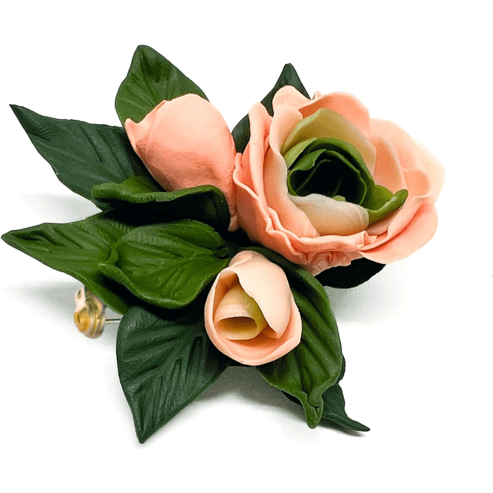 Полимерная глина "Cernit. Starter kit, flower brooch", набор - 2