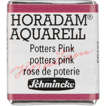 Краски акварельные "Schmincke Horadam", 370 розовый терракотовый, полукювета