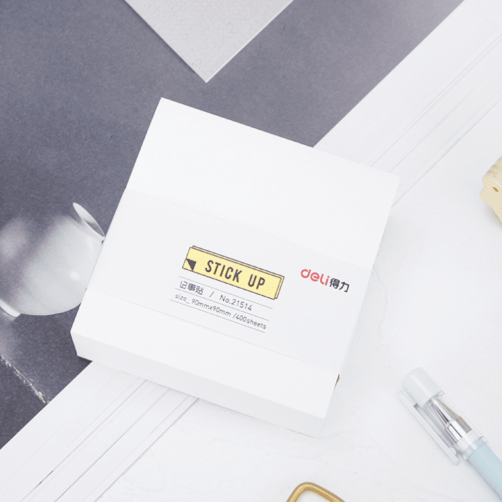Бумага для заметок "Stick Up", 90x90 мм, белый - 3