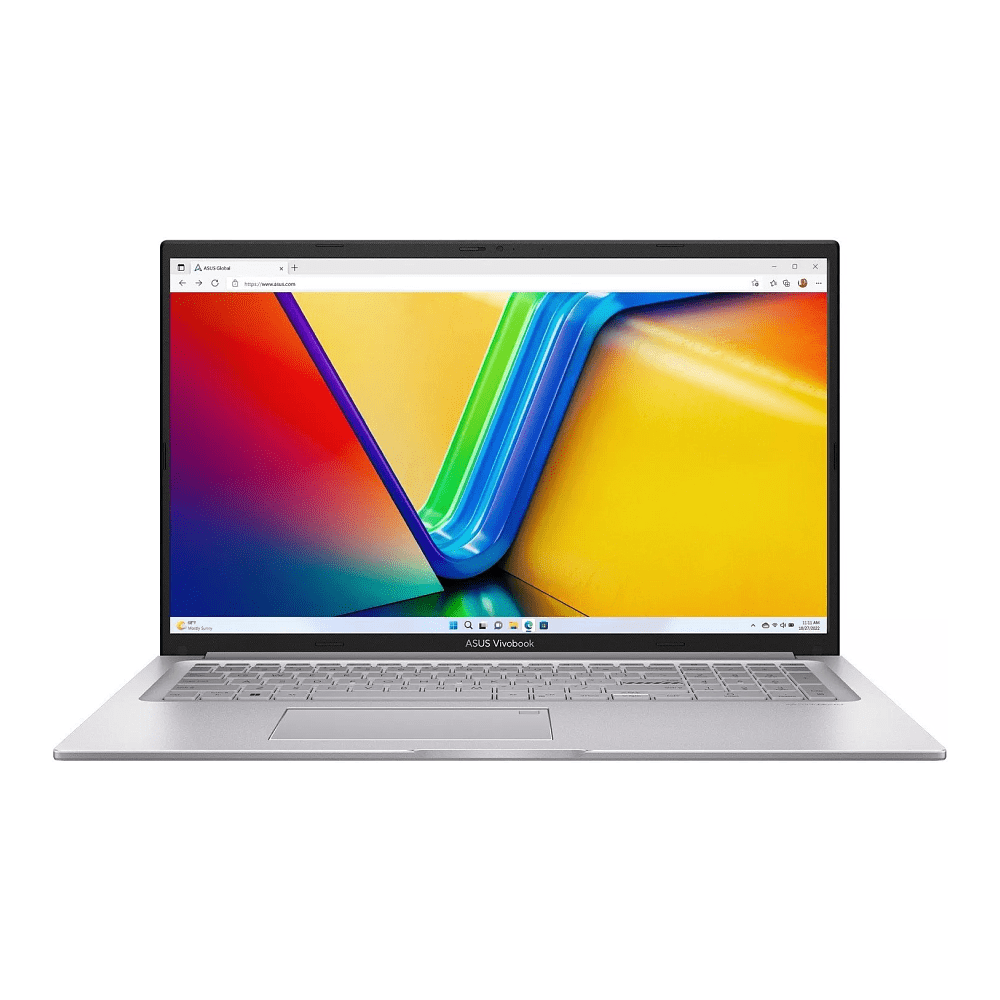 Ноутбук ASUS Vivobook 17 (X1704VA-AU445), 16GB, DOS, серебристый