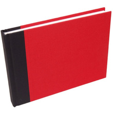 Скетчбук для акварели "Canvas Cover Album", А5, 180 г/м2, 60 листов, красный