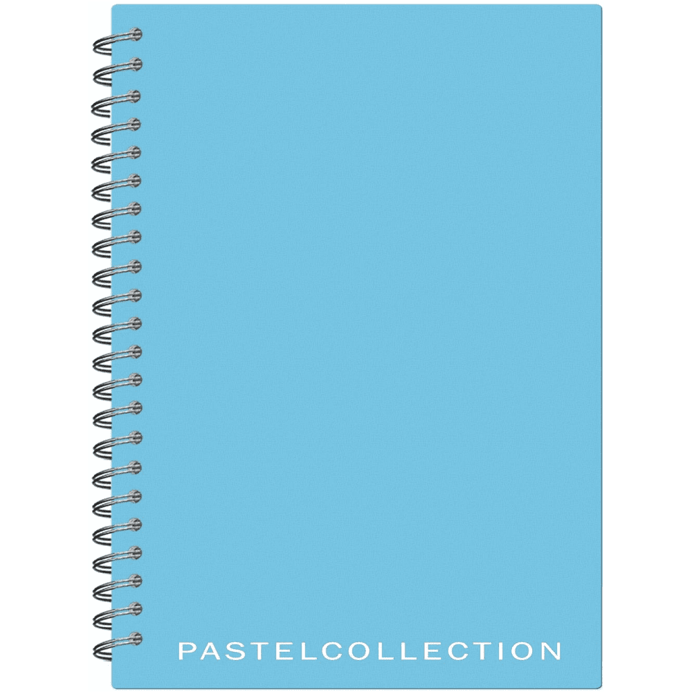 Тетрадь "Pastel Collection", А5, 80 листов. клетка, мятный, голубой 