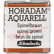 Краски акварельные "Schmincke Horadam", 650 шпинель коричневая, полукювета