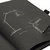 Блокнот "Doodle total black", А5, 96 листов, черный, срез черный - 2