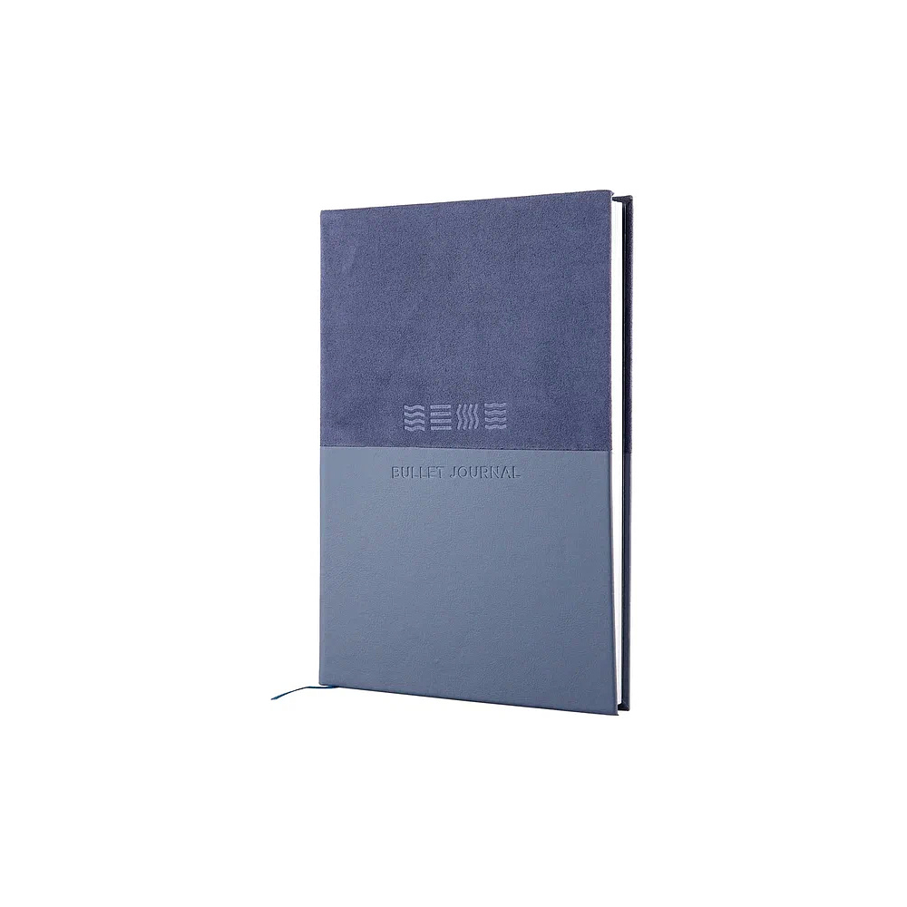 Блокнот "Стихия. Bullet Journal", А5, 80 листов, в точку, сумеречный синий - 12