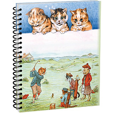 Скетчбук "Уэйн. Удар по мячу/ Три милых маленьких котенка", А5, 100 листов