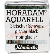 Краски акварельные "Schmincke Horadam", 965 черный glacier, полукювета