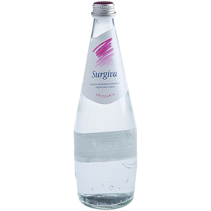 Вода минеральная природная питьевая «Surgiva», 0.75 л., газированная, 12 бут/упак упак., стекл. бутылка - 2
