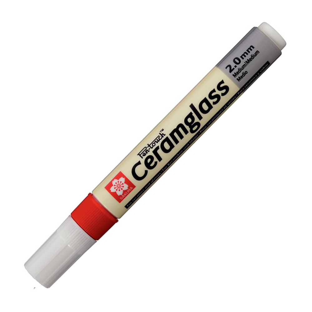 Маркер для стекла и керамики "Pen-Touch CeramGlass" Medium, 2 мм, оранжевый