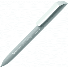 Ручка шариковая автоматическая "Проделана большая работа. Булгаков", 1.0 мм, серый, белый, стерж. синий