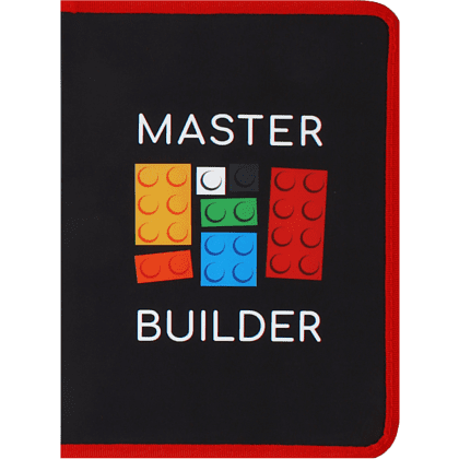 Папка для тетрадей "Master builder", А5+, черный