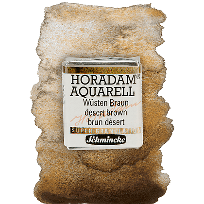 Краски акварельные "Schmincke Horadam", 923 коричневая desert, полукювета