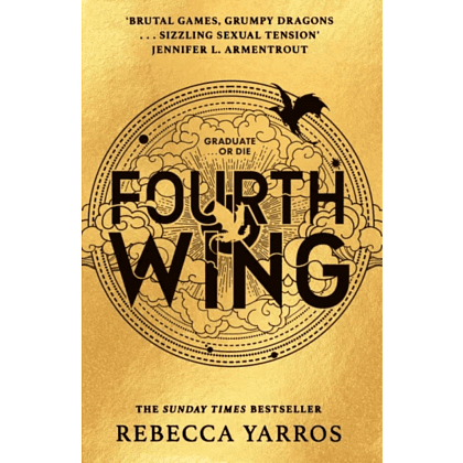 Книга на английском языке "Fourth wing", Rebecca Yarros