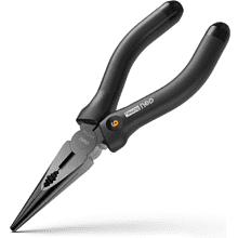 Длинногубцы Deli HS EHT2106, 160 мм, Soft Touch, черный