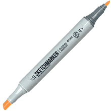 Маркер перманентный двусторонний "Sketchmarker", O52 забавный апельсин