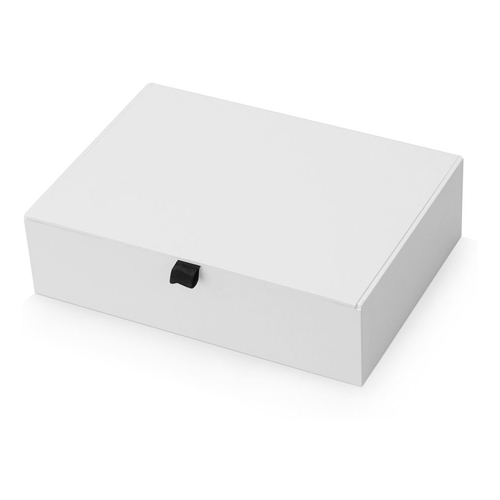 Коробка подарочная "White M", белый