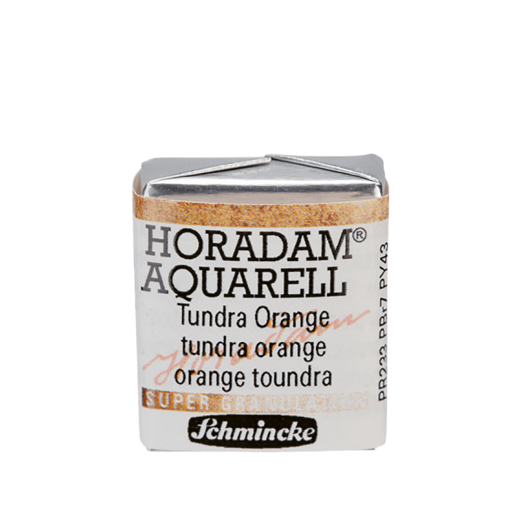 Краски акварельные "Schmincke Horadam", 981 оранжевый tundra, полукювета