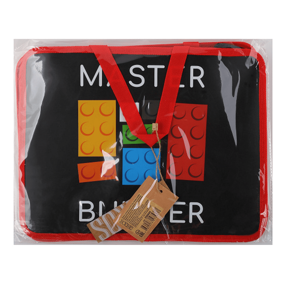 Папка для тетрадей "Master builder", 26х33 см, черный, красный - 5