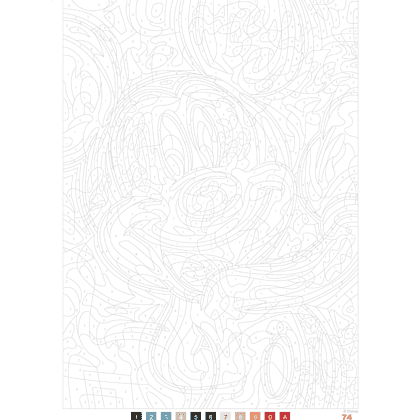Раскраска по номерам на французском языке "Coloriages mystères Disney - Les Grands classiques. Best of" - 4