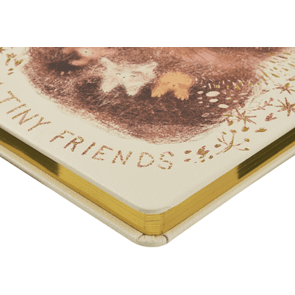 Ежедневник недатированный "Love me. Лисенок", А5, 240 страниц, молочный - 4