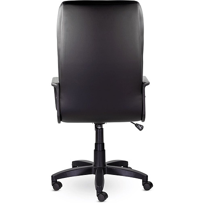 Кресло для руководителя UTFC Орион В пластик, экокожа, черный  - 4