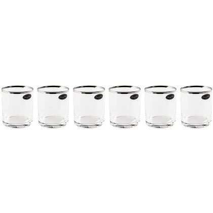 Набор бокалов для виски "F23066", стекло, 300 мл, прозрачный - 2