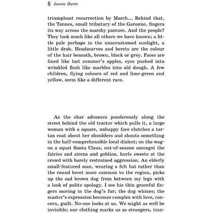 Книга "Chocolat" на английском языке, Джоанн Харрис - 7