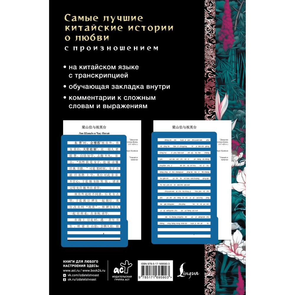 Книга "Самые лучшие китайские истории о любви с произношением"  - 3