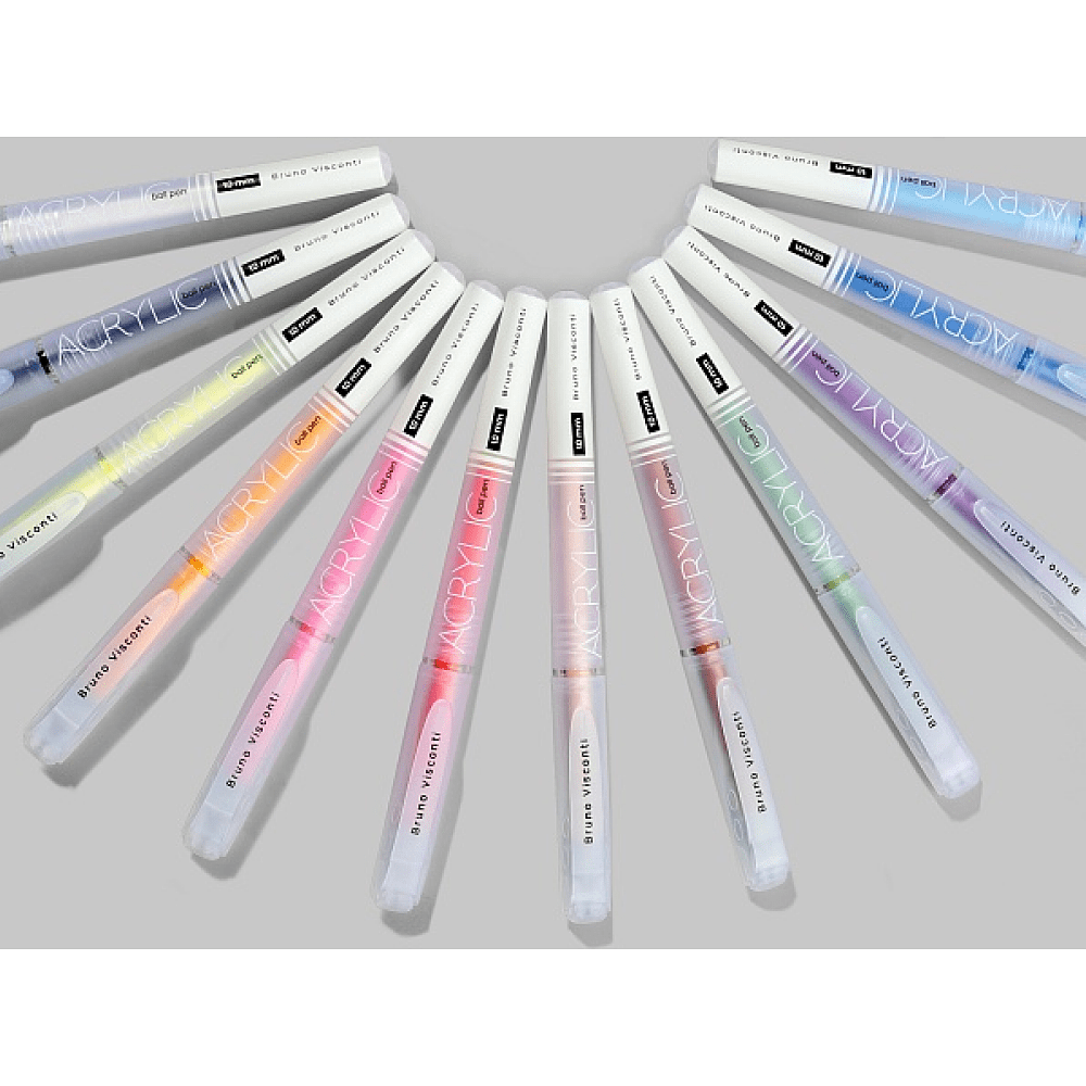 Набор ручек акриловых "Sketch&Art", 1 мм, 12 шт, ассорти - 5