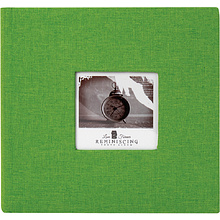 Альбом для фото "Лайм", 22x22 см, зеленый
