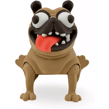 Игрушка 3D "Мопс Персик"