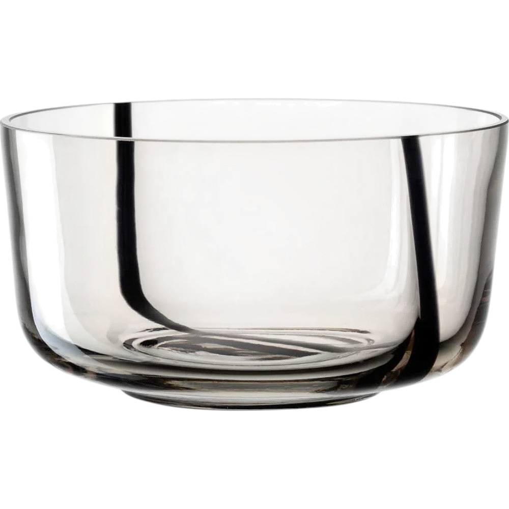 Чаша стеклянная "Alveo", 21 см, прозрачный коричневый