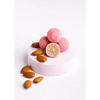 Конфеты "Сибирский кедр", картошка марципановая с миндалем и клубникой, 160 гр. - 5