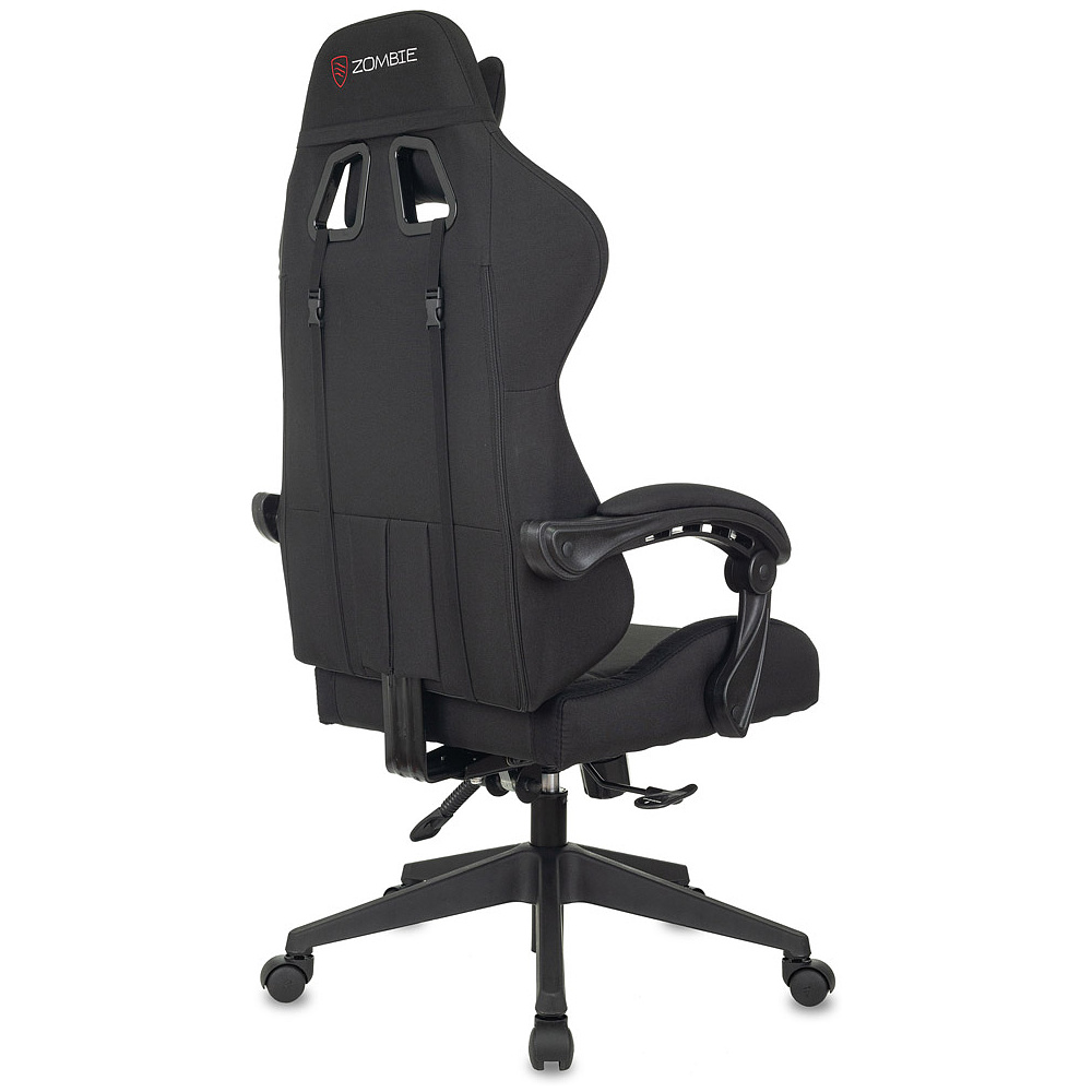 Игровое компьютерное кресло Бюрократ Zombie Predator Neo Black, ткань, черный - 7