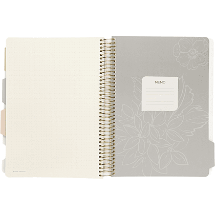 Книга записная "Flora. Paradise. Lemons" , В5, 120 листов, клетка, линейка, точка, белый, желтый - 5