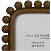 Фоторамка "Dots", 10х15 см, полирезина, коричневый - 3