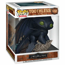 Фигурка Funko POP! Deluxe, Как приручить дракона: Беззубик