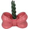 Подсвечник "Bow", 7х13,5х7 см, розовый - 2