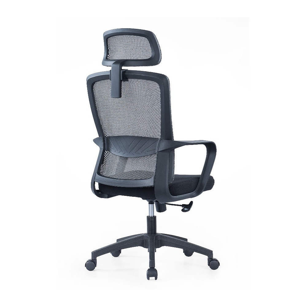 Кресло компьютерное SitZone U-060A, сетка, ткань, черный, 2 шт/упак - 4