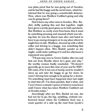 Книга на английском языке "Anne of Green Gables", Монтгомери Л. - 4