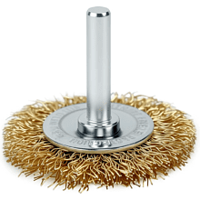 Щетка для дрели Deli YS EDH-GSS075-E3, плоская, проволочная