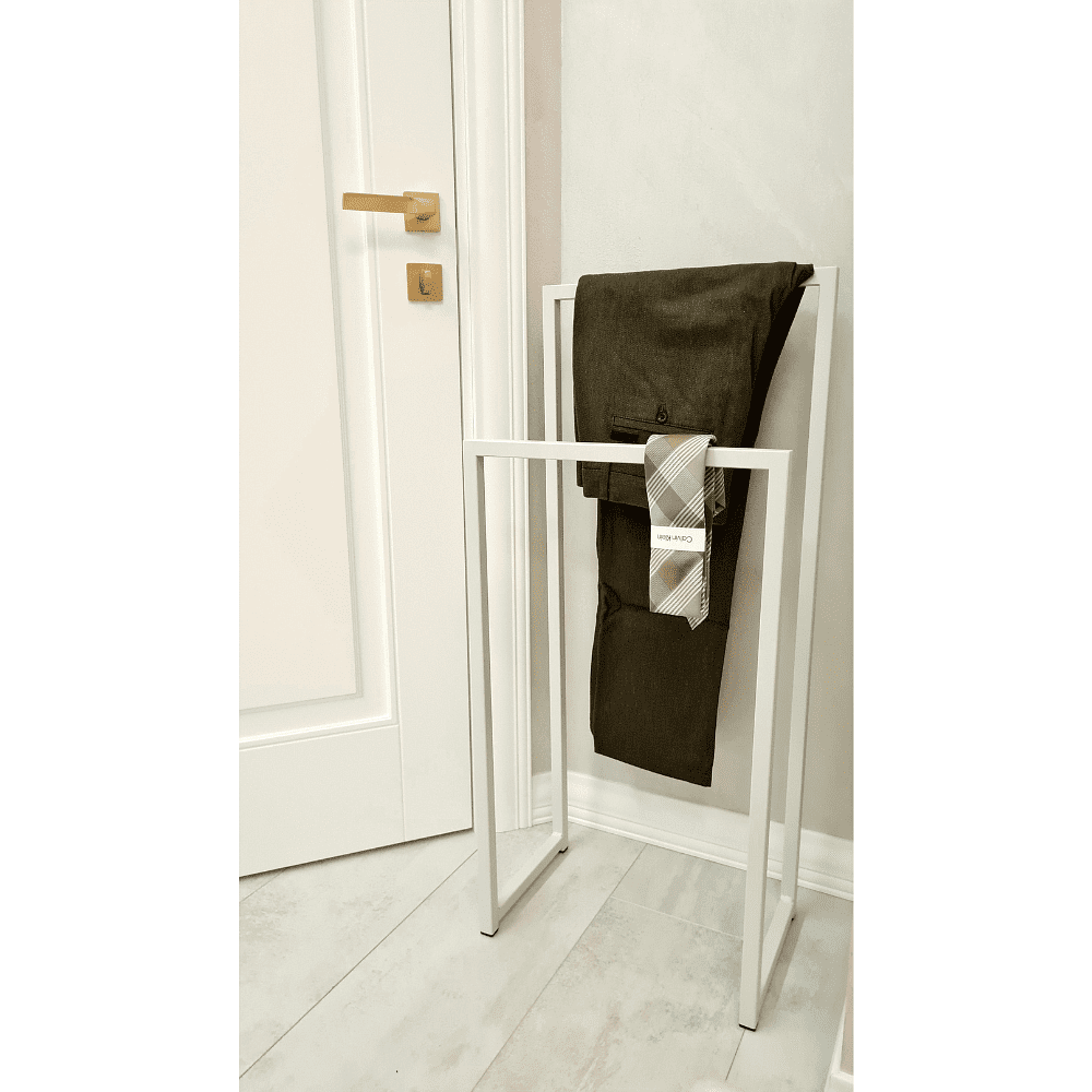 Вешалка напольная ALLERD 90 RION, белый муар - 3