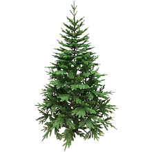 Ель искусственная 2,1 м "Луиза", 100% литье, зеленый