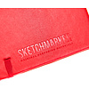 Скетчбук "Sketchmarker. Цiшыня", 80 листов, нелинованный, красный - 9